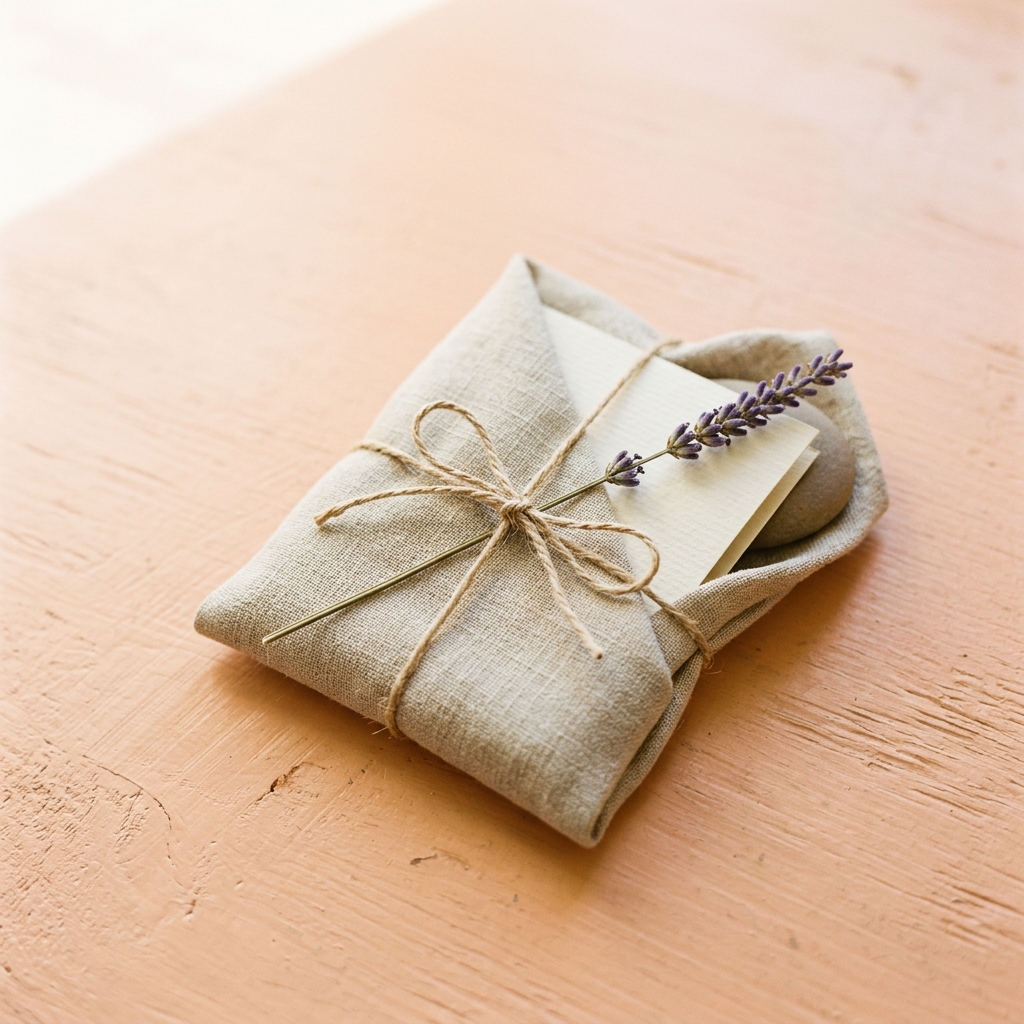 מתנת שקט ארוזה באופן טבעי